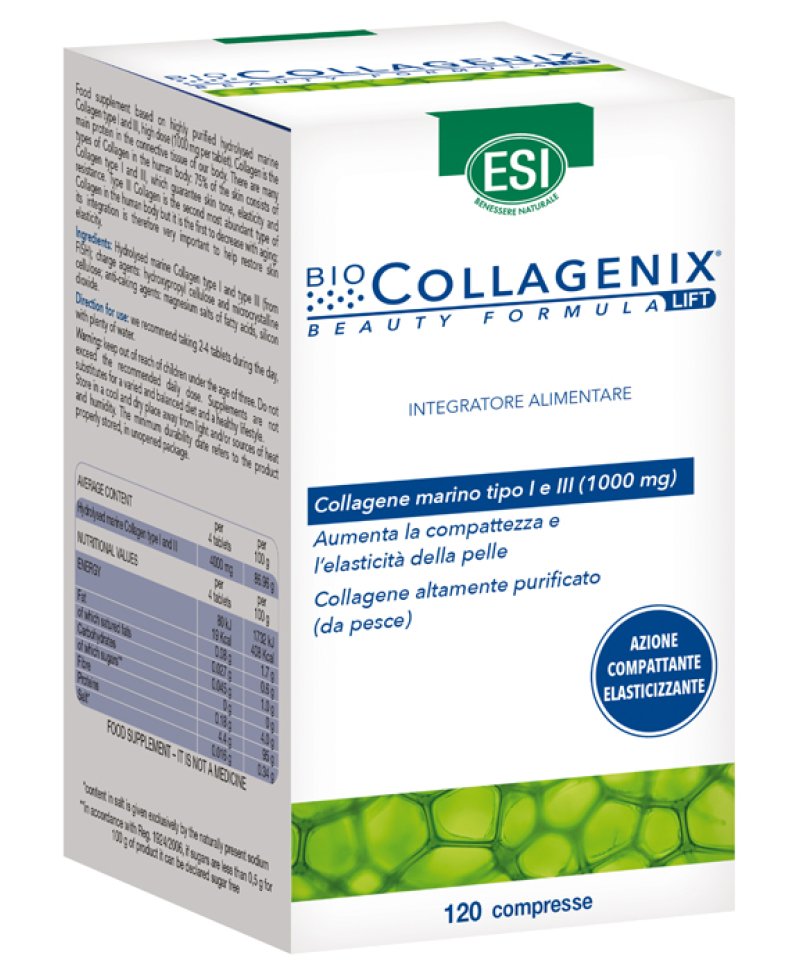 ESI BIOCOLLAGENIX 120 Compresse