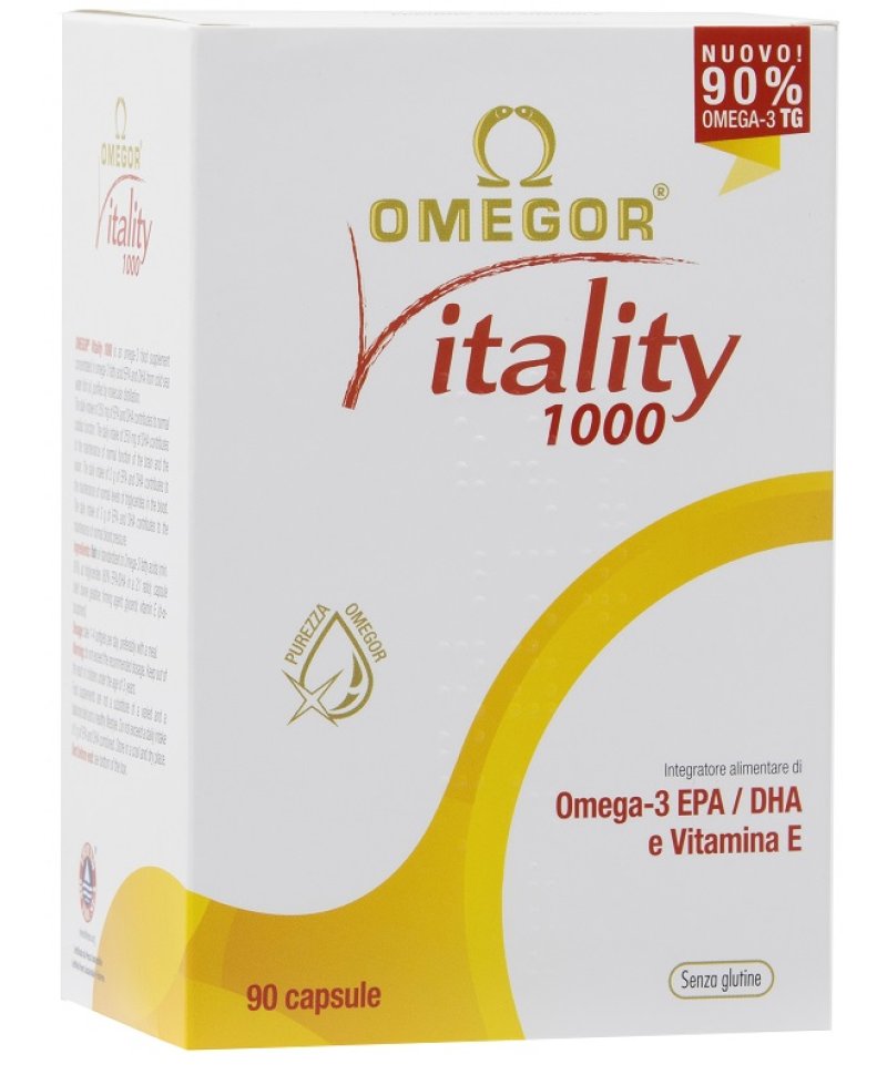 OMEGOR VITALITY 1000 90 Capsule