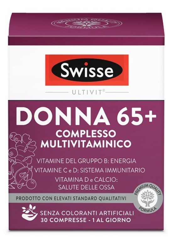 SWISSE DONNA 65+ MULTIVIT30 Compresse