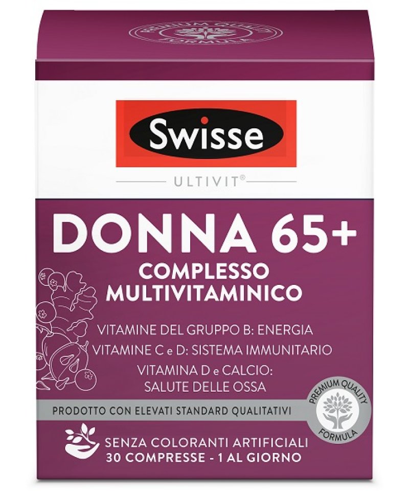 SWISSE DONNA 65+ MULTIVIT30 Compresse