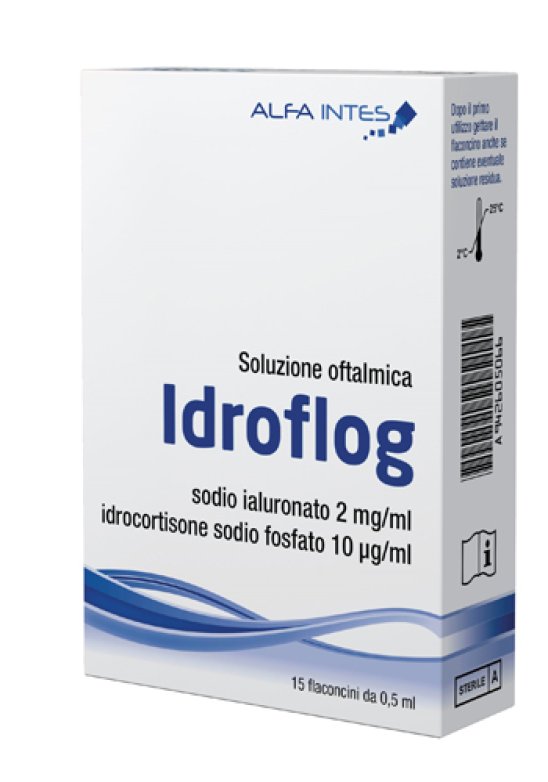 IDROFLOG SOL OFTAL 15FL MONOD