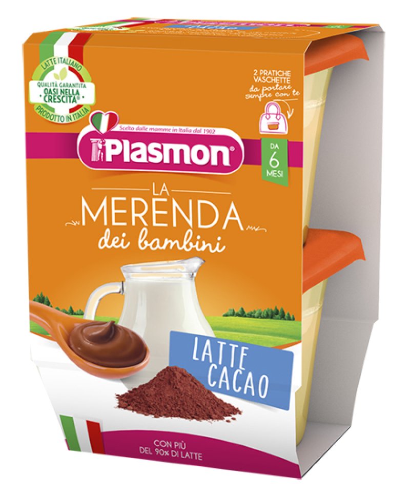 PLASMON LATTE CACAO AS 2X120G