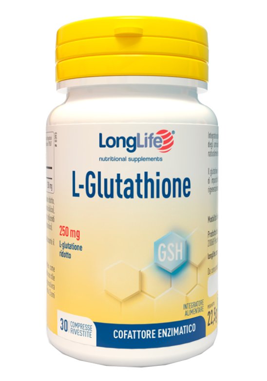 LONGLIFE L-GLUTATHIONE250MG30C