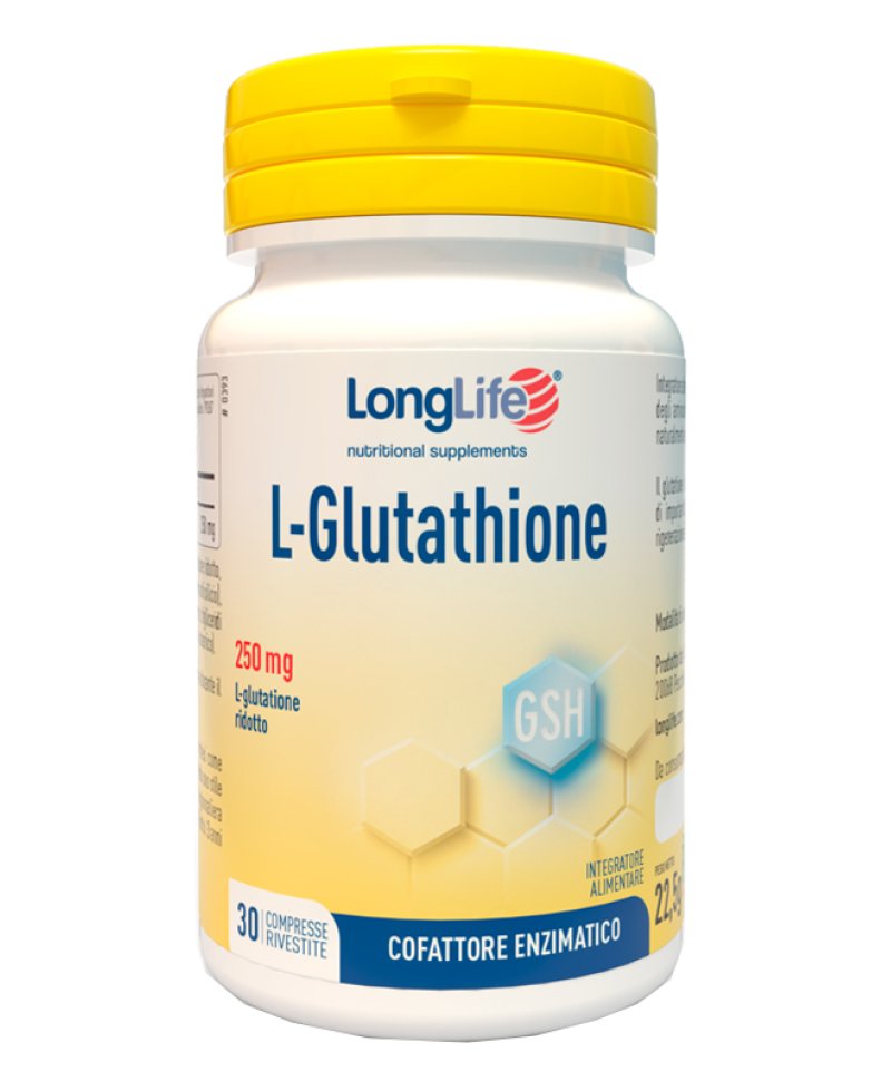 LONGLIFE L-GLUTATHIONE250MG30C