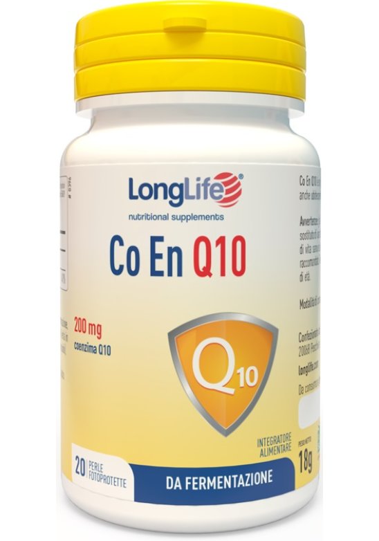 LONGLIFE CO EN Q10 200MG 20PRL