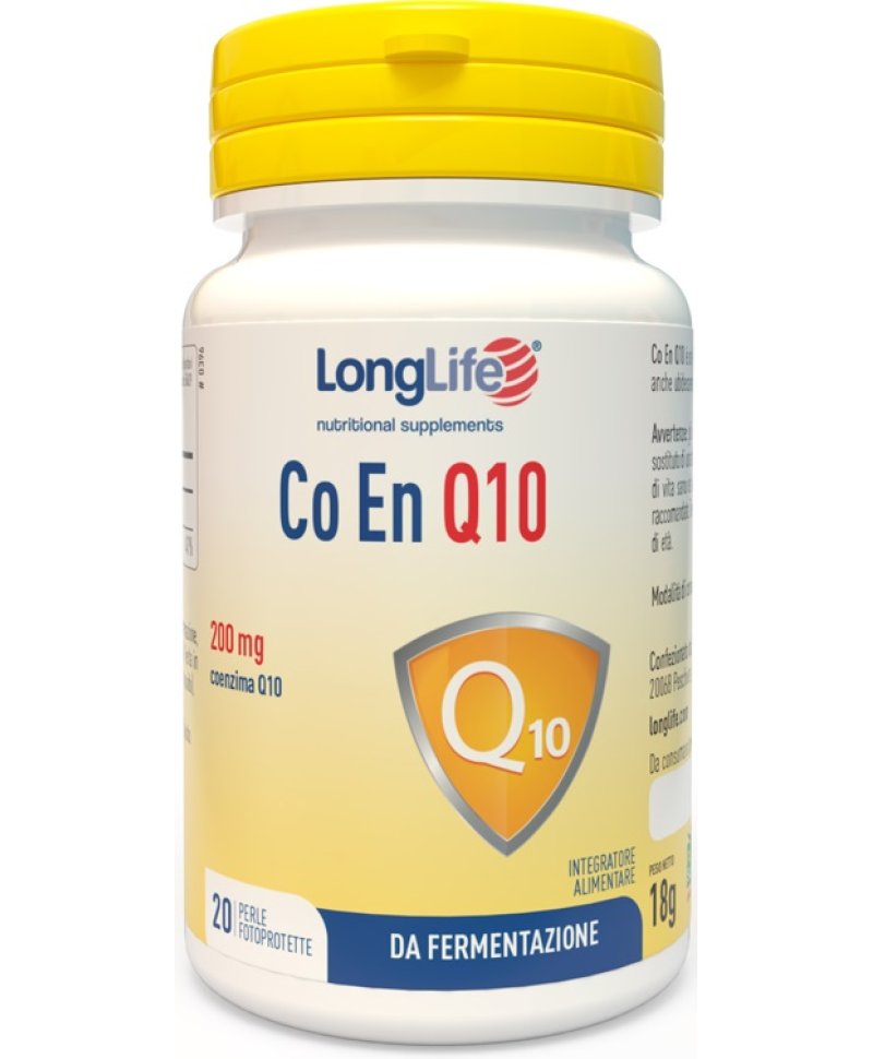 LONGLIFE CO EN Q10 200MG 20PRL