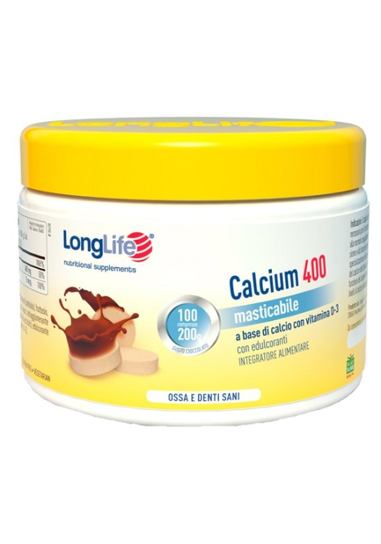 LONGLIFE CALCIUM400 CACAO100CP
