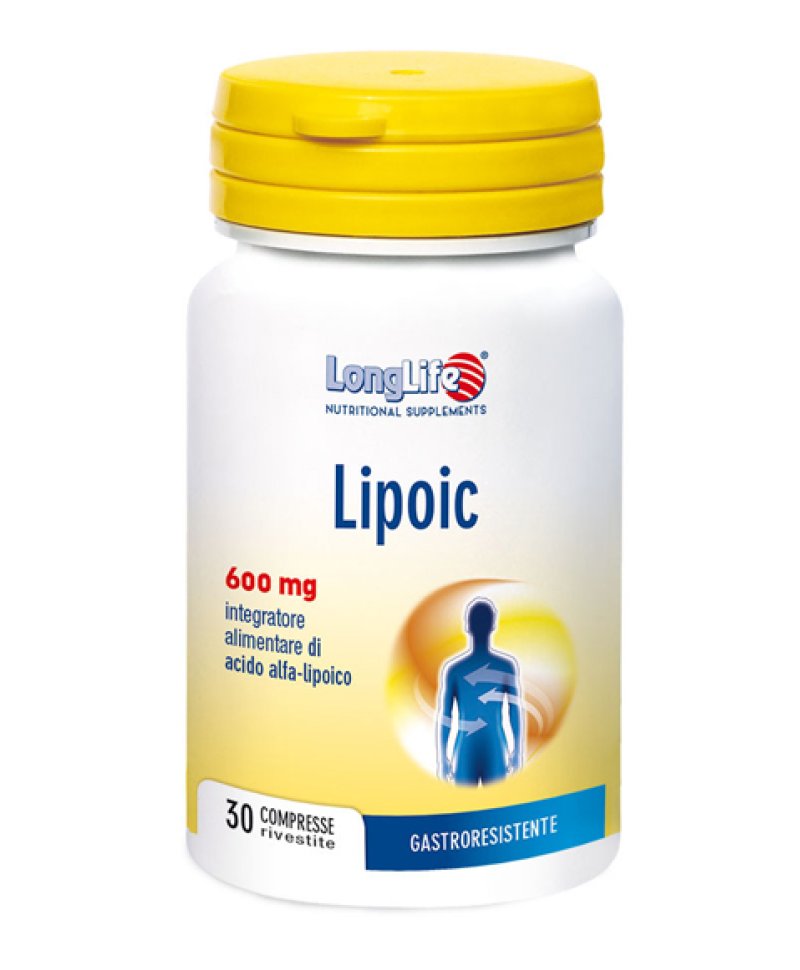 LONGLIFE LIPOIC 30 Compresse