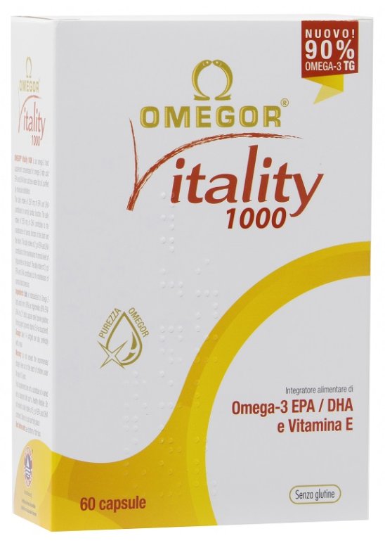 OMEGOR VITALITY 1000 60 Capsule MOL