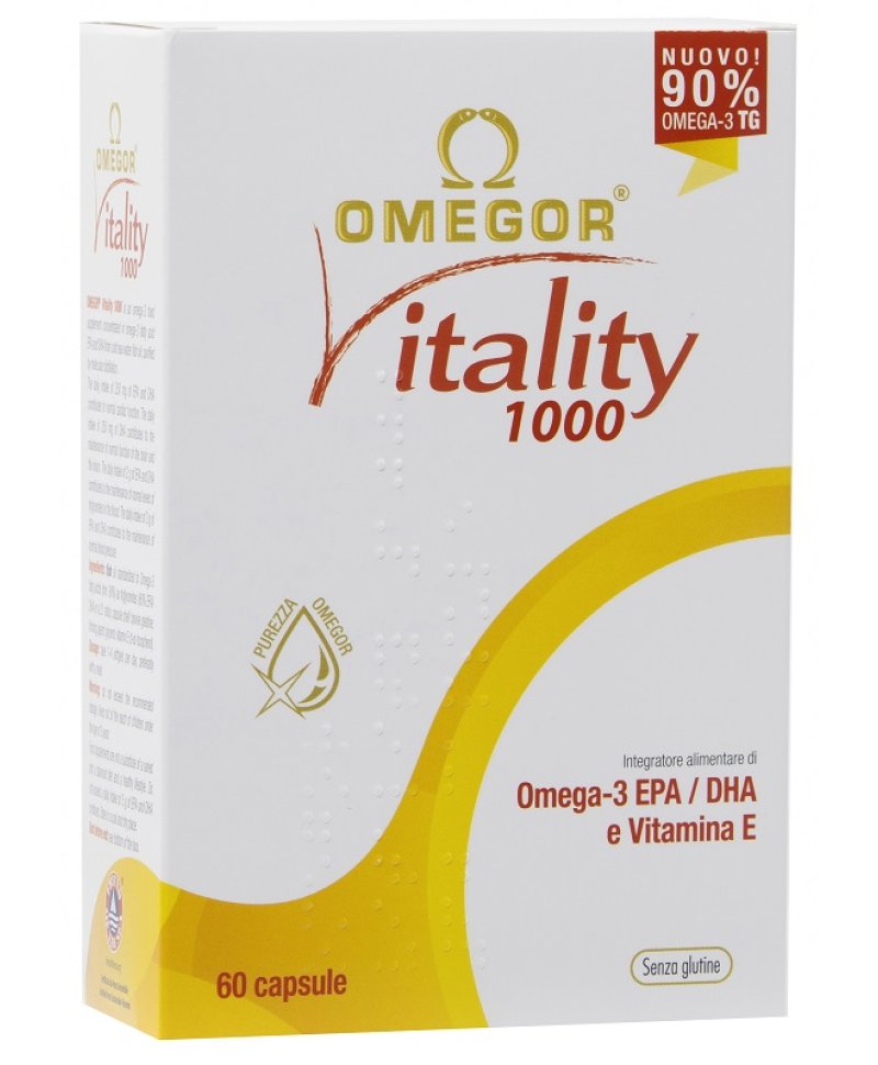 OMEGOR VITALITY 1000 60 Capsule MOL