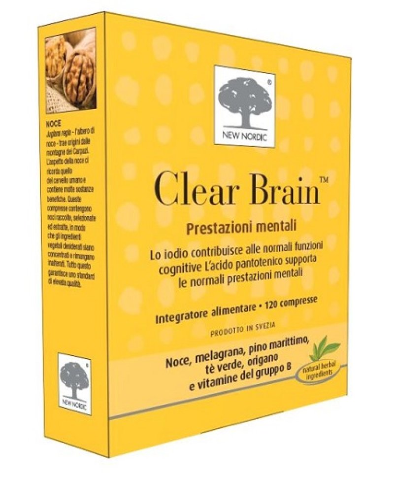 CLEAR BRAIN 120 Compresse