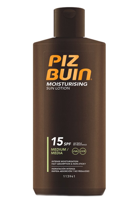 PIZ BUIN MOISTURISING FL SPF15 PIZ BUIN MOISTURISING FL SPF15