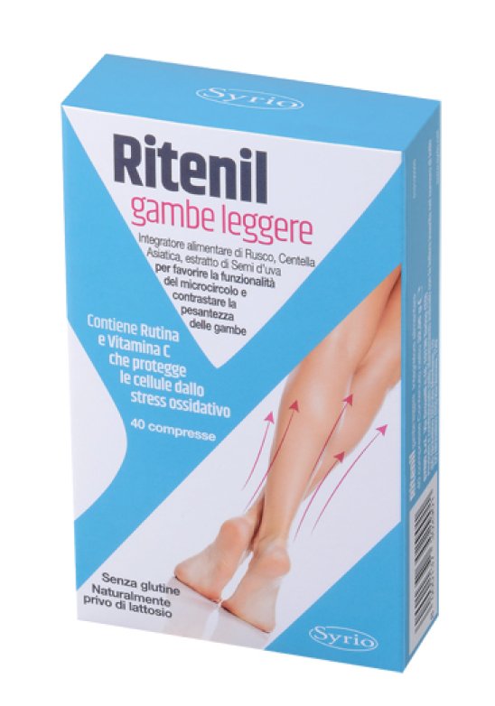 RITENIL GAMBE LEGGERE 40CPR S/G/