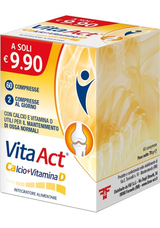 CALCIO+VITAMINA D ACT 60 Compresse