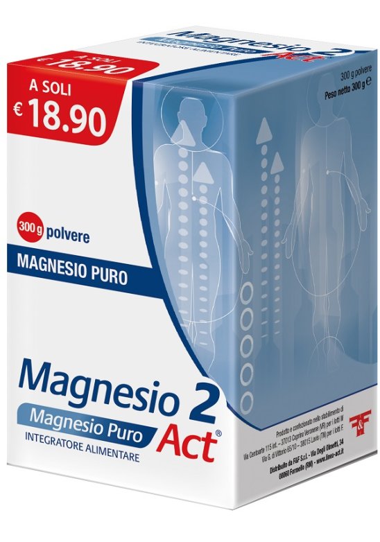 MAGNESIO 2 ACT MG PURO 300G