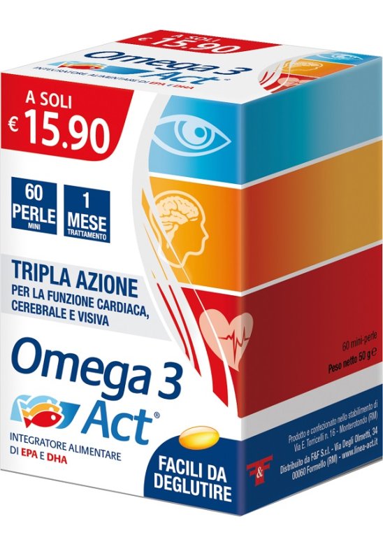 OMEGA 3 ACT 60PRL MINI