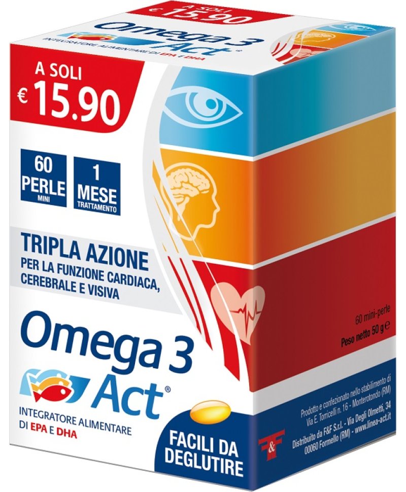 OMEGA 3 ACT 60PRL MINI