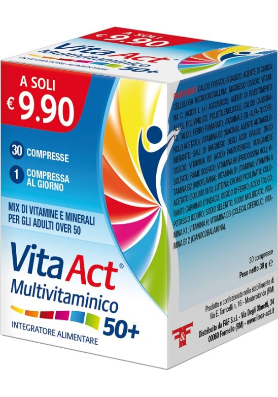 VITA ACT MULTIVITAM 50+ 30 Compresse