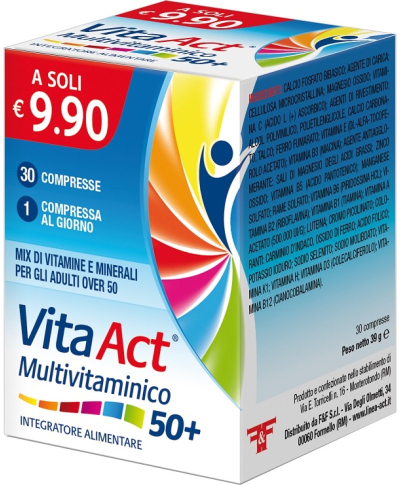 VITA ACT MULTIVITAM 50+ 30 Compresse