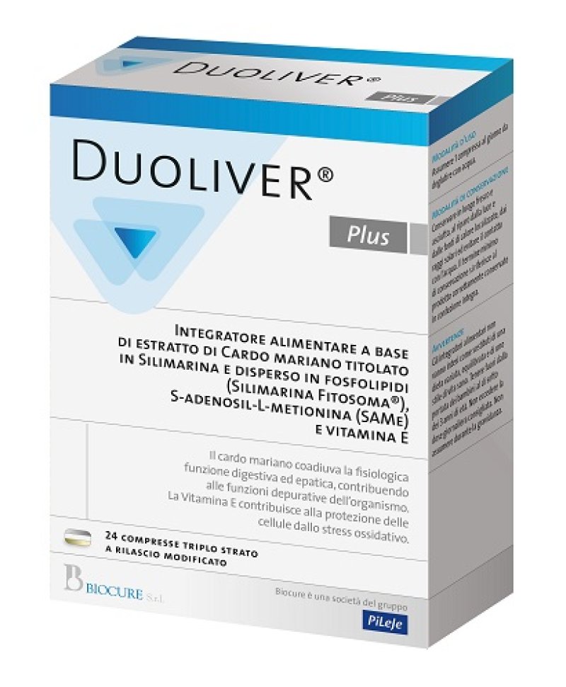 DUOLIVER PLUS 24 Compresse