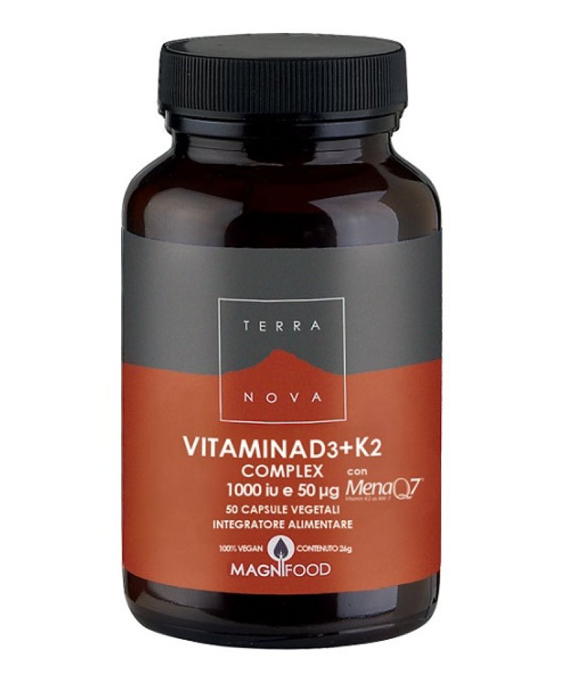 VITAMINA D3 + K2 50CPS TERRANO