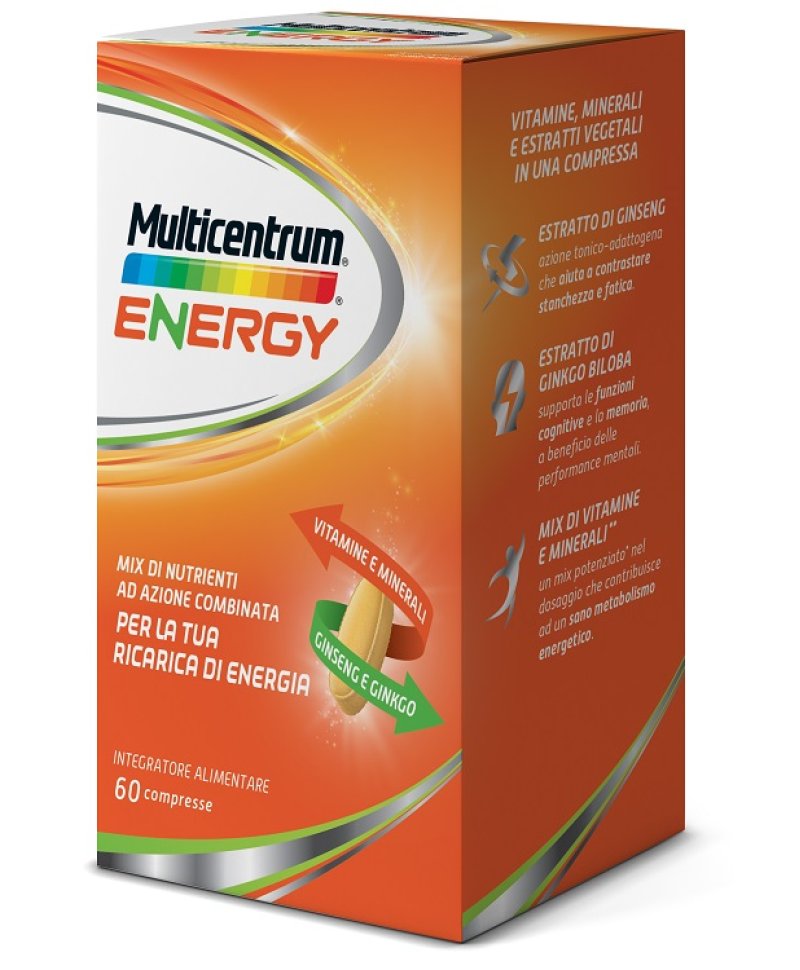 MULTICENTRUM MC ENERGY 60 Compresse