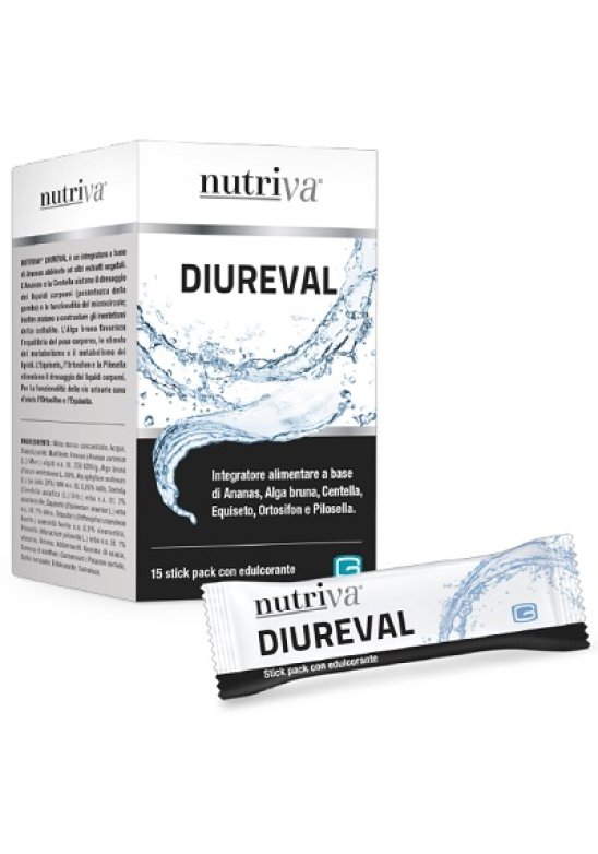 NUTRIVA DIUREVAL 15STICK PACK