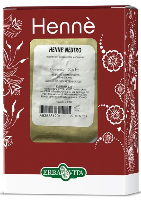 HENNE COLOR CAP NEUTRO 100G