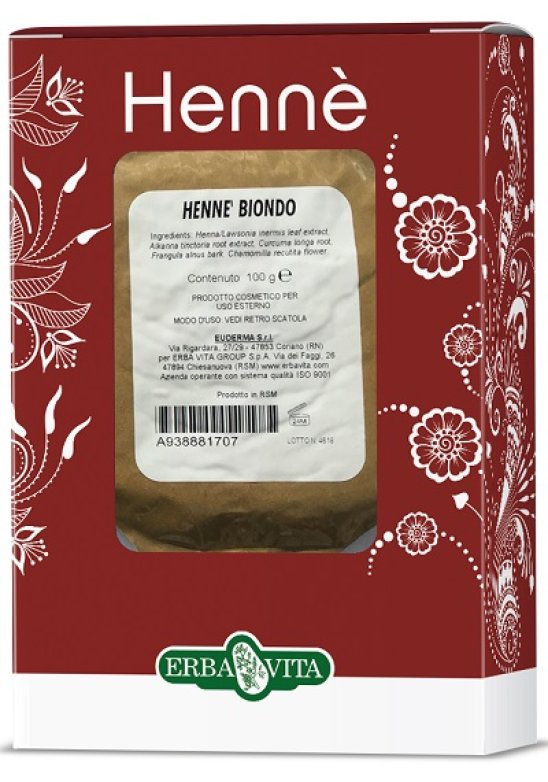 HENNE COLOR CAP BIONDO 100G