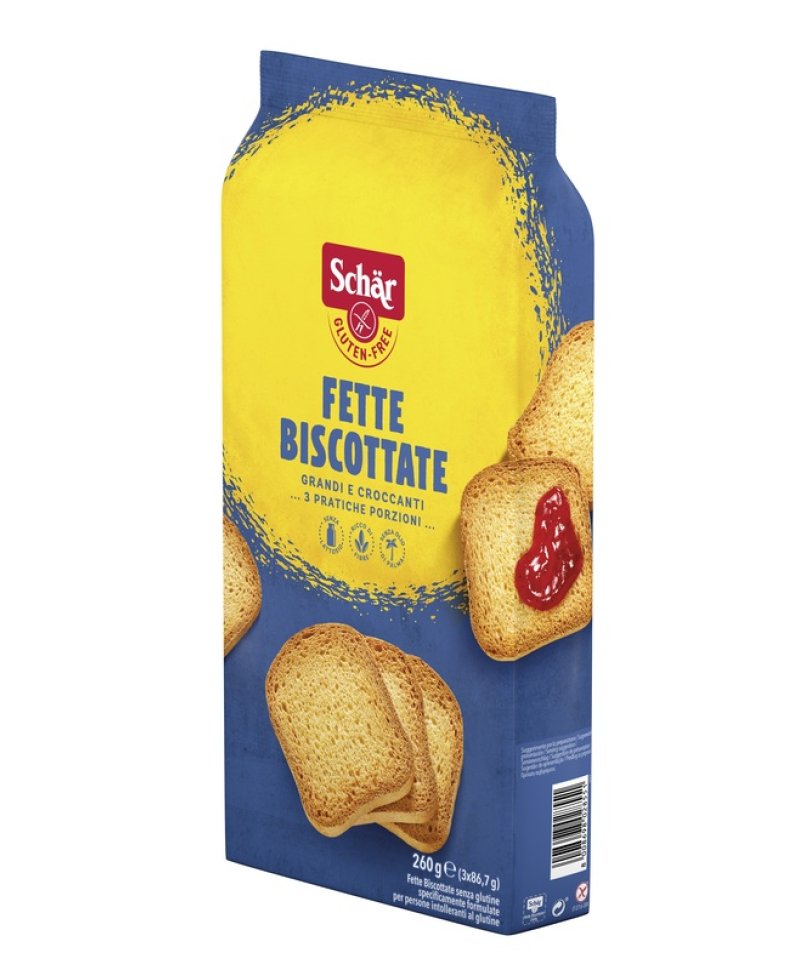 SCHAR FETTE BISCOTTATE 3X86,7G