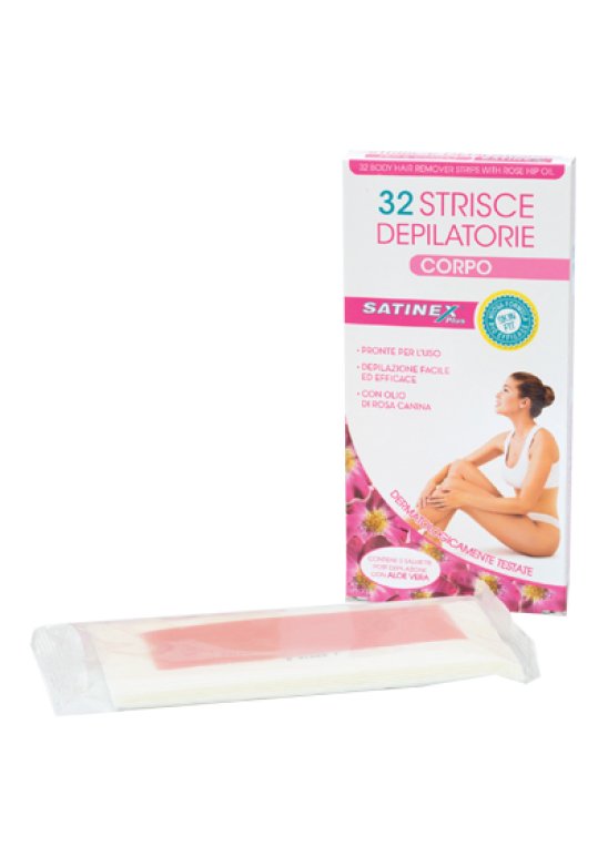 SATINEX STRISCE DEPIL CRP 32PZ