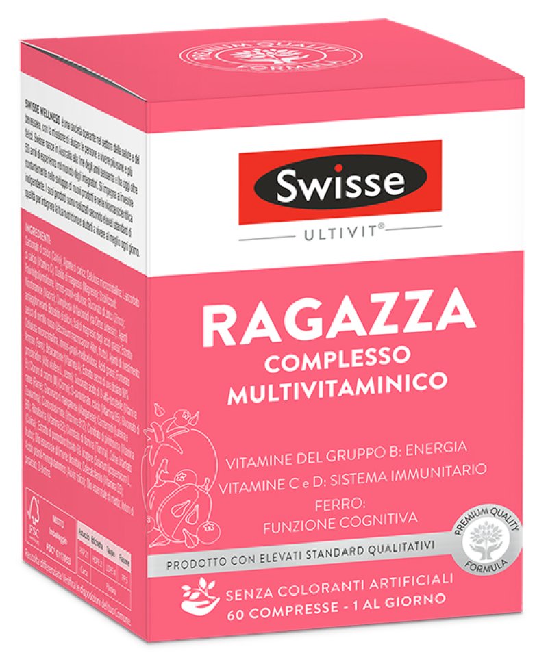 SWISSE MULTIVIT RAGAZZA 60 Compresse