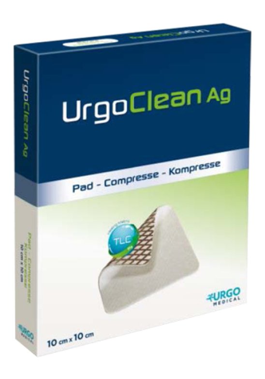 URGOCLEAN AG/SILVER 10X10 5PZ