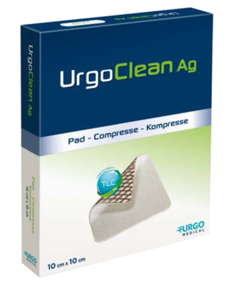 URGOCLEAN AG/SILVER 10X10 5PZ