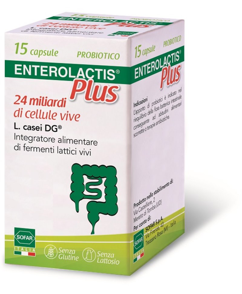 ENTEROLACTIS PLUS 15 Capsule