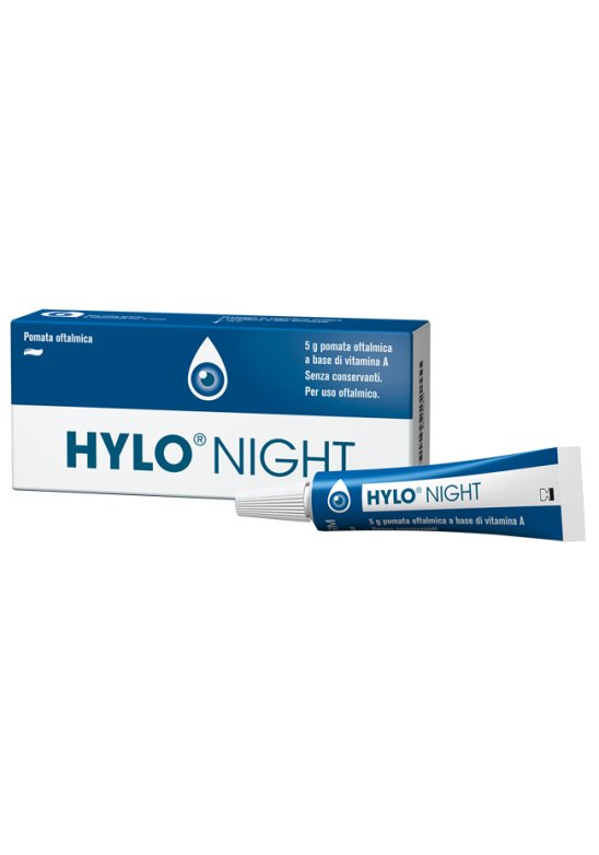 HYLO NIGHT 5 G pomata oftalmica