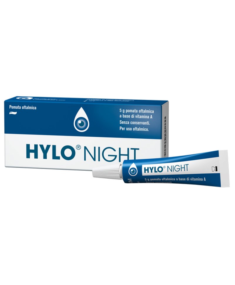 HYLO NIGHT 5 G pomata oftalmica