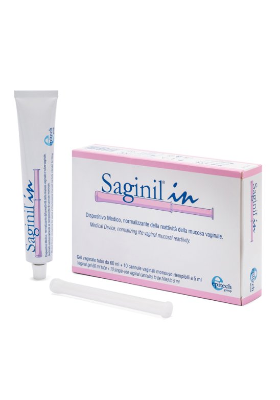 SAGINIL IN 10 CANNULE TUBO60ML