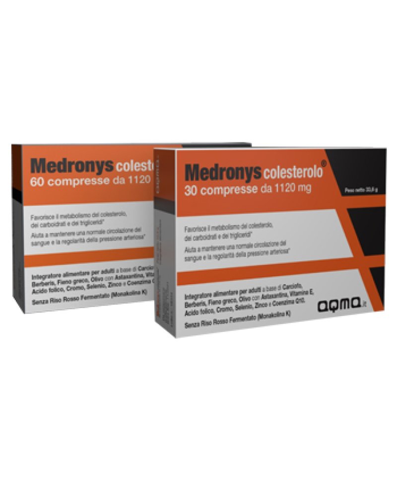 MEDRONYS COLESTEROLO 30 Compresse