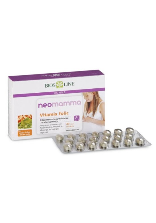 NEOMAMMA VITAMIX FOLIC 40CPR