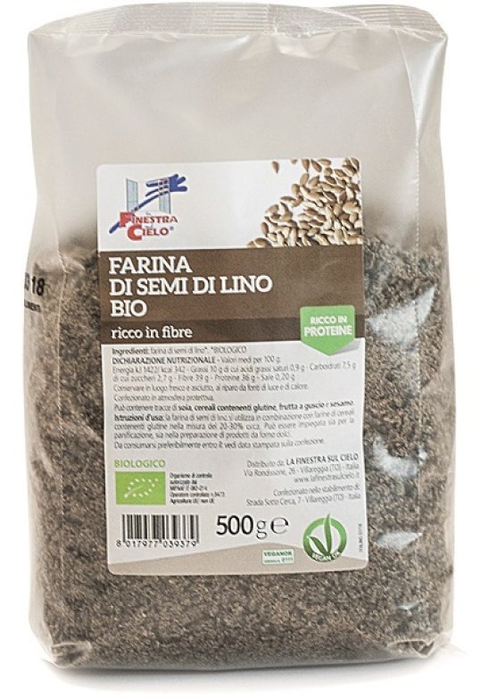 FARINA SEMI LINO BIO 500G