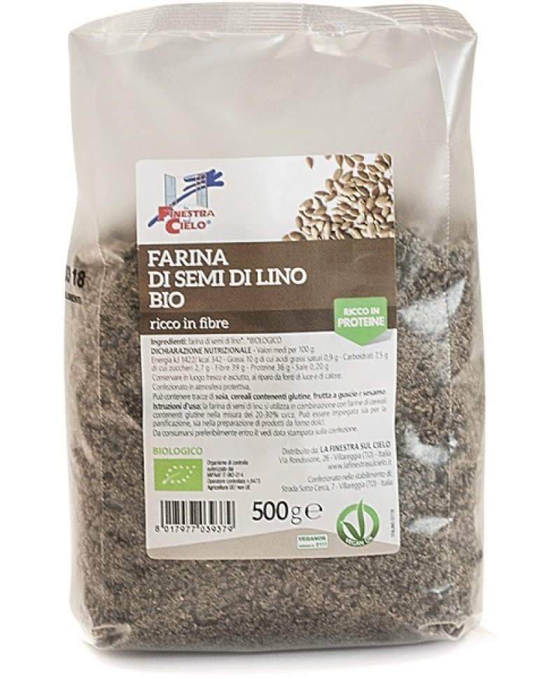 FARINA SEMI LINO BIO 500G