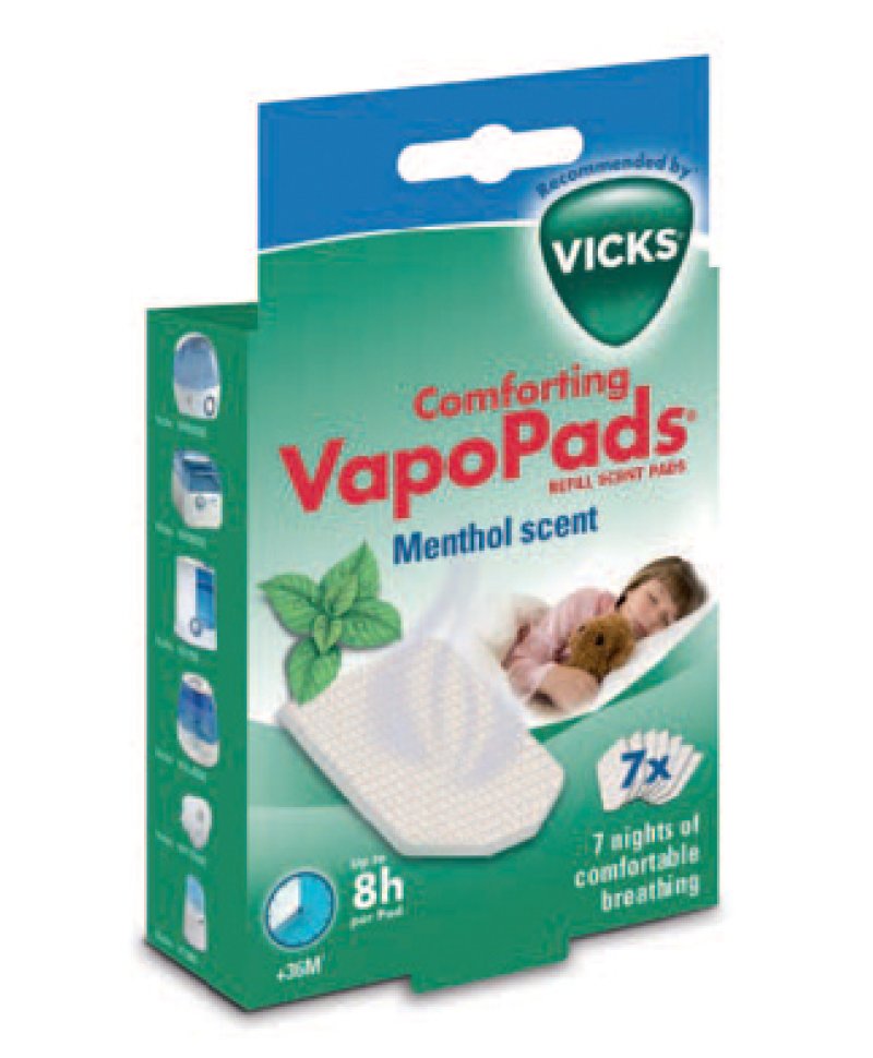 VICKS VAPOPADS MENTHOL 7PZ