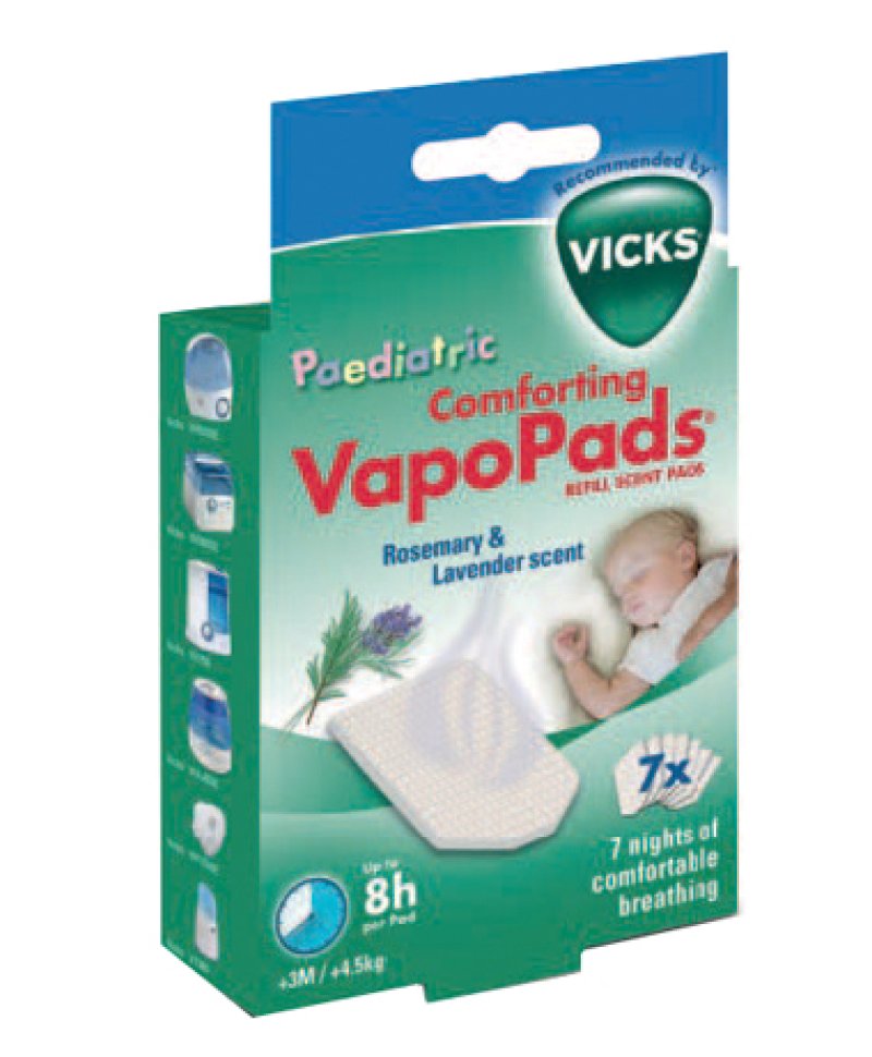 VICKS VAPOPADS ROSEMARY&LAVEND
