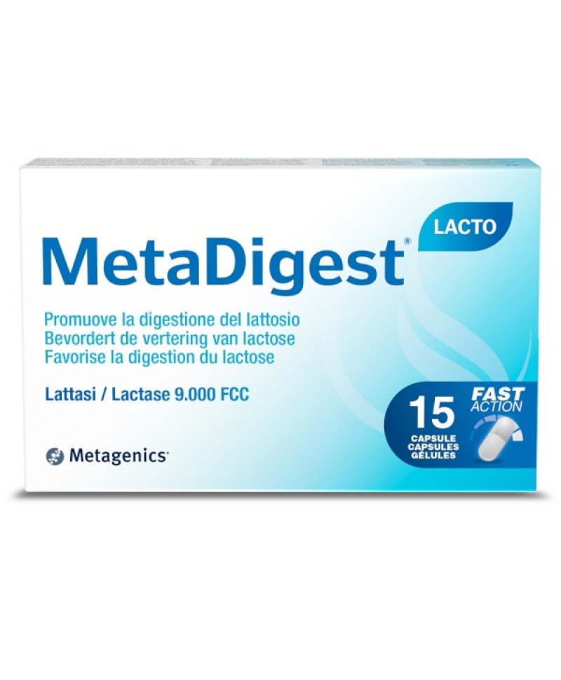 METADIGEST LACTO 15 Capsule (26228)