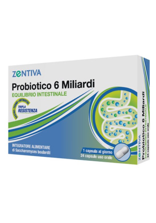 ZENTIVA PROBIOTICO 6MLD CPS