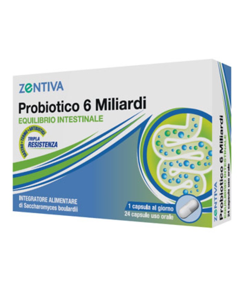 ZENTIVA PROBIOTICO 6MLD CPS