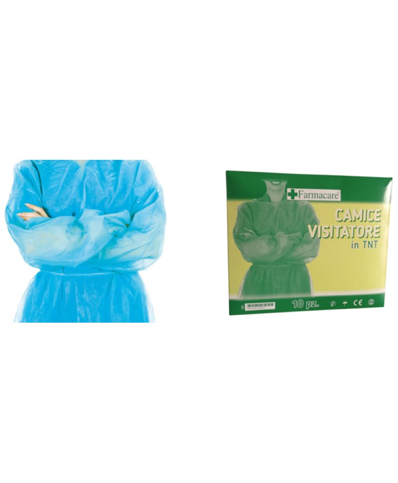 CAMICE VISITATORE TNT 10PZ CAMICE VISITATORE TNT 10PZ