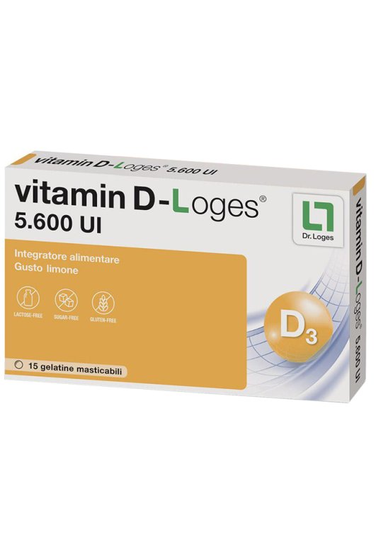 VITAMINA D-LOGES 15GELATINE G/LI