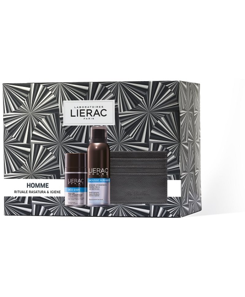 LIERAC CF HOMME MOUSSE+DEO+POR